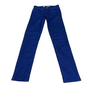 Karl Lagerfeld Paris Jeans Women's Size 6 Blue Denim Cotton Straight Leg